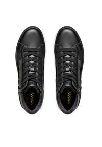 Geox Sneakersy D Blomiee D466HF 00422 C9997 Czarny. Kolor: czarny. Materiał: skóra