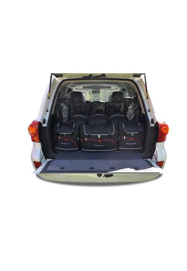 KJUST - Torby Do Bagażnika Toyota Land Cruiser V8 2010-2017 6Szt Kjust. Kolor: czarny. Styl: sportowy