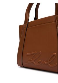 Karl Lagerfeld - KARL LAGERFELD Torebka B1W30067 Brązowy. Kolor: brązowy. Materiał: skórzane #2