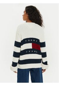 Tommy Jeans Kardigan Flag DW0DW18676 Kolorowy Relaxed Fit. Materiał: syntetyk. Wzór: kolorowy #4