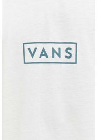 Vans t-shirt bawełniany męski kolor beżowy z nadrukiem. Kolor: beżowy. Materiał: bawełna. Wzór: nadruk #3