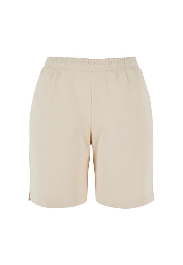 Urban Classics - Organiczne Szorty Frotte Dla Kobiet. Kolor: brązowy. Sport: turystyka piesza