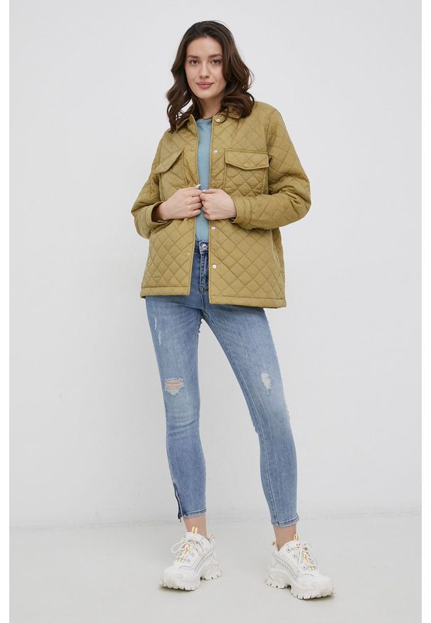 Vero Moda Jeansy damskie medium waist. Kolor: niebieski