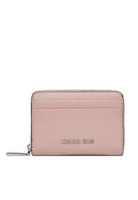 MICHAEL Michael Kors Mały Portfel Damski 32T4SJ6Z5L Różowy. Kolor: różowy. Materiał: skóra