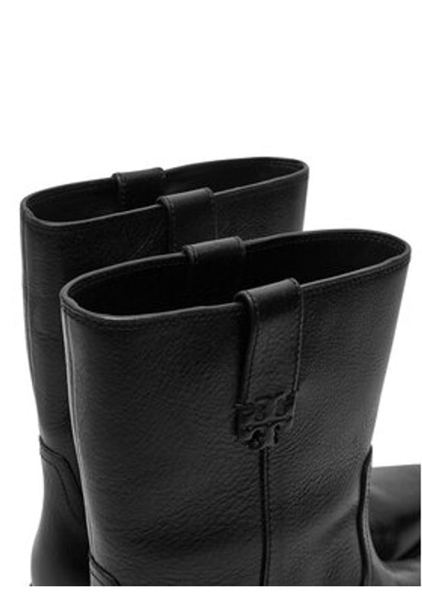 Tory Burch Kowbojki City Western 155810 Czarny. Kolor: czarny. Materiał: skóra
