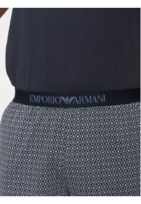 Emporio Armani Underwear Piżama 111360 4F567 74036 Granatowy Regular Fit. Kolor: niebieski. Materiał: bawełna