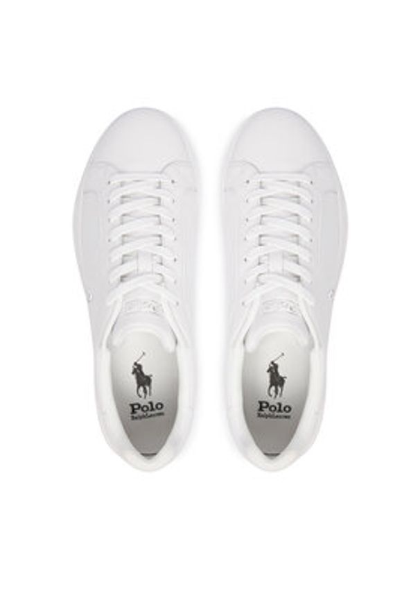 Polo Ralph Lauren Sneakersy 809P07158002 Biały. Kolor: biały. Materiał: skóra