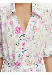 Luisa Spagnoli Sukienka koszulowa Pietanza 543224 Kremowy Regular Fit. Kolor: kremowy. Materiał: jedwab. Typ sukienki: koszulowe #5