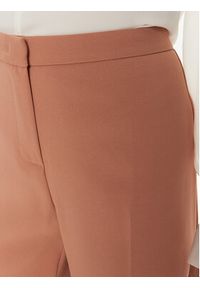 Pinko - PINKO Spodnie materiałowe Hulka 100054 7624 Brązowy Regular Fit. Kolor: brązowy. Materiał: syntetyk #3