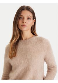 ViCOLO Sweter 22066F Beżowy Regular Fit. Kolor: beżowy. Materiał: kaszmir #4
