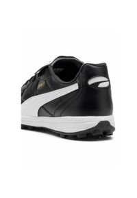 Puma - Buty piłkarskie unisex KING TOP TT PUMA Black White Gold. Kolor: biały, wielokolorowy, czarny. Sport: piłka nożna