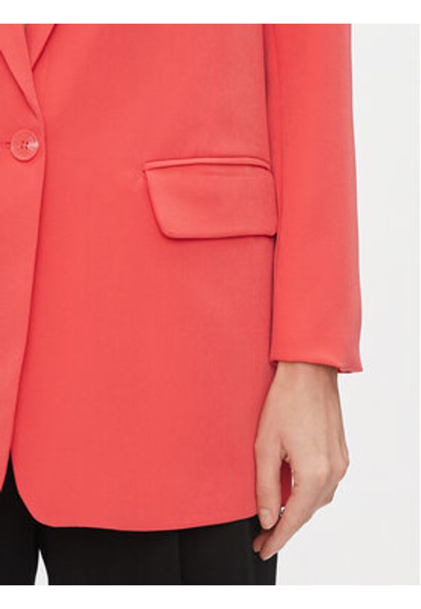 only - ONLY Marynarka Lana-Berry 15245698 Różowy Oversize. Kolor: różowy. Materiał: syntetyk