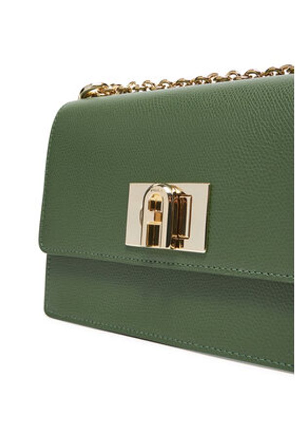 Furla Torebka 1927 BAFKACO ARE000 BG OLI00 Zielony. Kolor: zielony. Materiał: skórzane