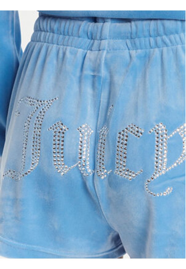 Juicy Couture Szorty sportowe Tamia JCWH121001 Niebieski Regular Fit. Kolor: niebieski. Materiał: syntetyk
