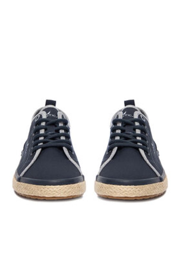 Nautica Espadryle CEO-LEADSMAN-01 Granatowy. Kolor: niebieski. Materiał: materiał