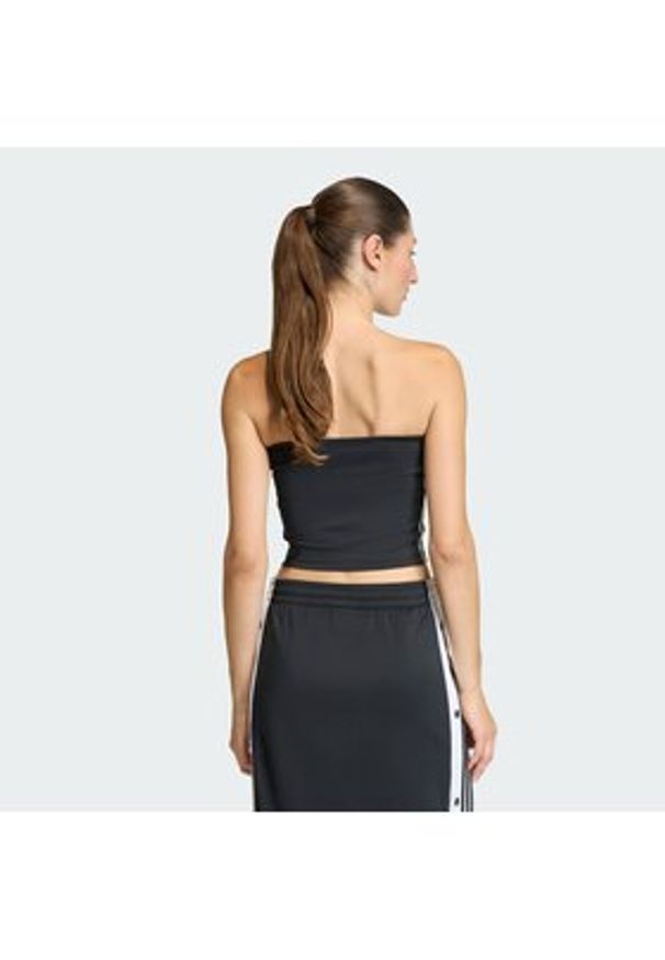 Adidas - adidas Top 3-Stripes KD2893 Czarny Slim Fit. Kolor: czarny. Materiał: syntetyk