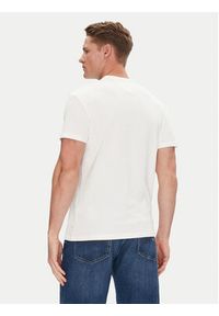 Tommy Jeans T-Shirt Badge DM0DM20322 Biały Regular Fit. Kolor: biały. Materiał: bawełna #2