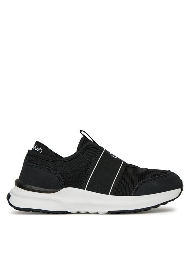 Sneakersy Calvin Klein Jeans. Kolor: czarny