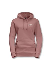 Bluza turystyczna damska Jack Wolfskin Essential. Kolor: różowy. Materiał: elastan, bawełna