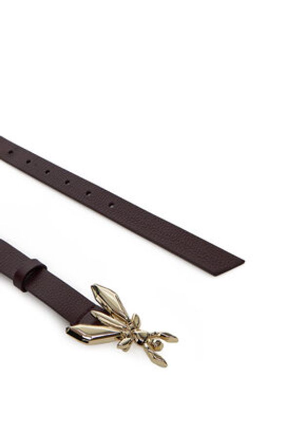 Patrizia Pepe Pasek Damski 8W0016/L001-M536 Fioletowy. Kolor: fioletowy. Materiał: skóra