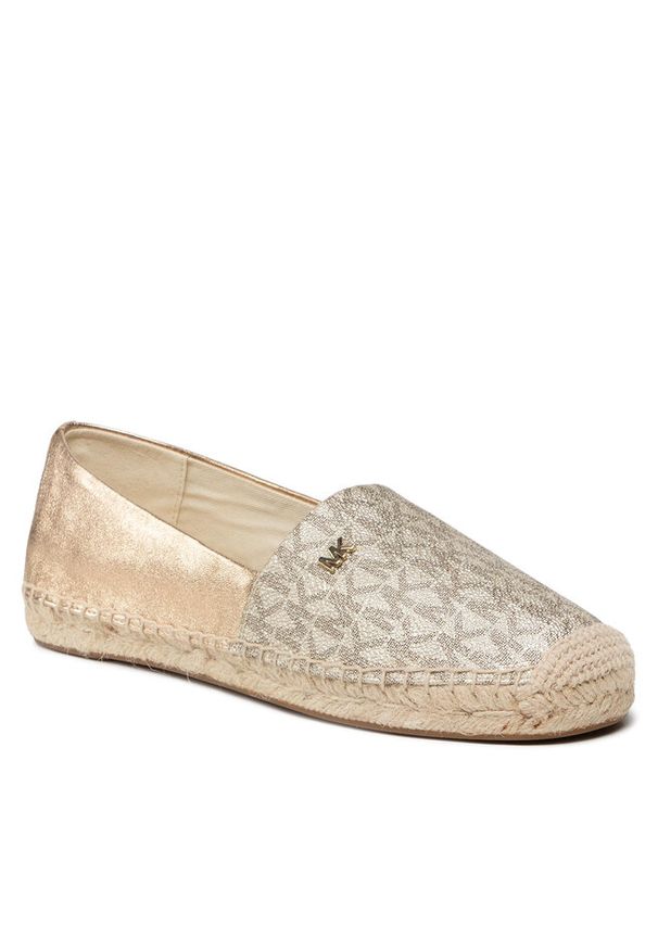 Espadryle MICHAEL Michael Kors. Zapięcie: bez zapięcia. Kolor: złoty