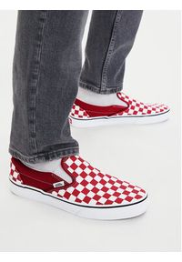 Vans Tenisówki Classic Slip On VN000DAH14A1 Czerwony. Zapięcie: bez zapięcia. Kolor: czerwony. Materiał: materiał #6