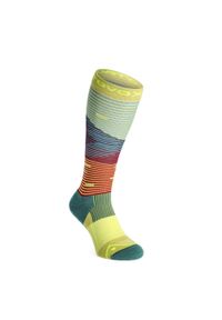 ORTOVOX - Skarpety merino Ortovox All Mountain Long Socks. Kolor: zielony