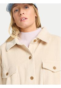 Billabong Sukienka koszulowa Winter Ocean EBJWD00149 Beżowy Boxy Fit. Kolor: beżowy. Materiał: bawełna. Typ sukienki: koszulowe #2