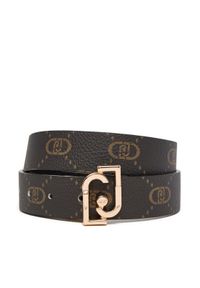 Liu Jo Pasek Damski Reversible Hips Belt AF5239 E0053 Czarny. Kolor: czarny. Materiał: skóra