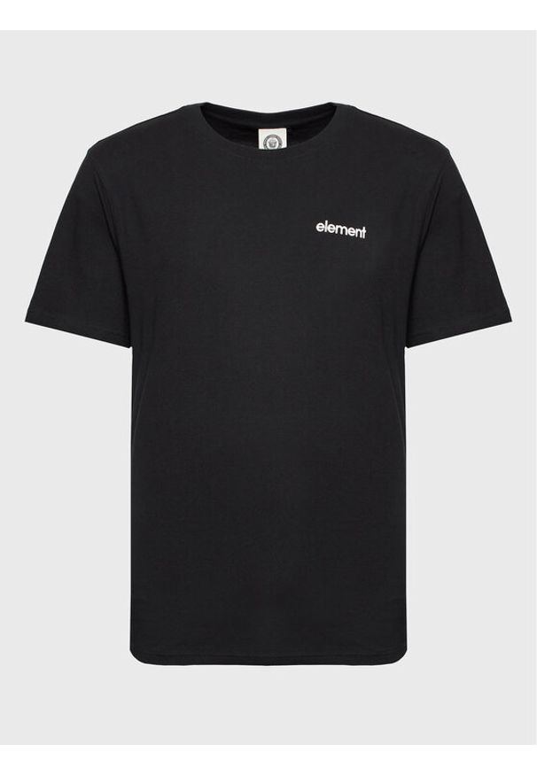 Element T-Shirt If Not You ELYZT00230 Czarny Regular Fit. Kolor: czarny. Materiał: bawełna