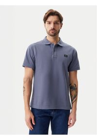 Calvin Klein Jeans Polo J30J327040 Niebieski Regular Fit. Typ kołnierza: polo. Kolor: niebieski. Materiał: bawełna