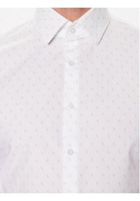 Calvin Klein Koszula K10K111289 Biały Slim Fit. Kolor: biały. Materiał: bawełna #5