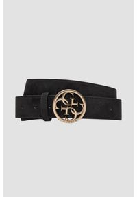 Guess - GUESS Czarny pasek Tabita Belt. Kolor: czarny