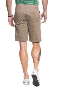 Lee - LEE COMFORT SHORT XM KHAKI L71ZPB08 112119599. Kolor: brązowy #6