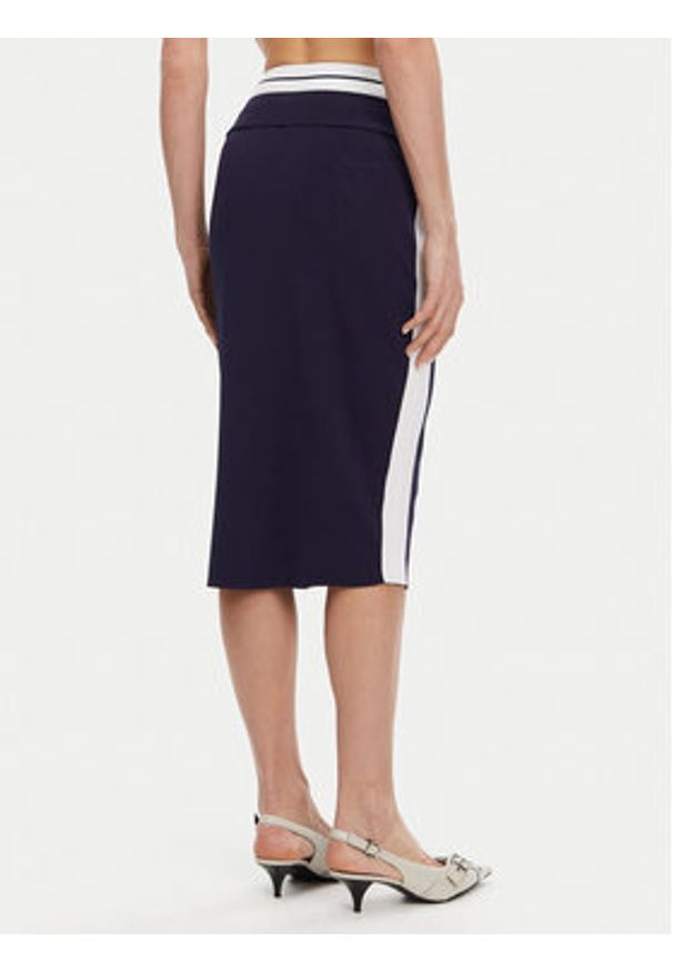 Pinko - PINKO Spódnica ołówkowa Marmolada Gonna 104740 A2FQ Granatowy Slim Fit. Kolor: niebieski. Materiał: syntetyk