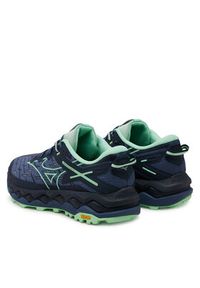 Mizuno Buty do biegania Wave Mujin 10 J1GJ2470 Granatowy. Kolor: niebieski. Materiał: materiał. Model: Mizuno Wave #5