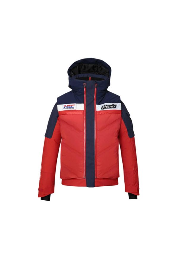 Kurtka narciarska męska Phenix Honda 3-way 3w1. Kolor: czerwony. Materiał: poliester. Sezon: zima. Styl: wakacyjny