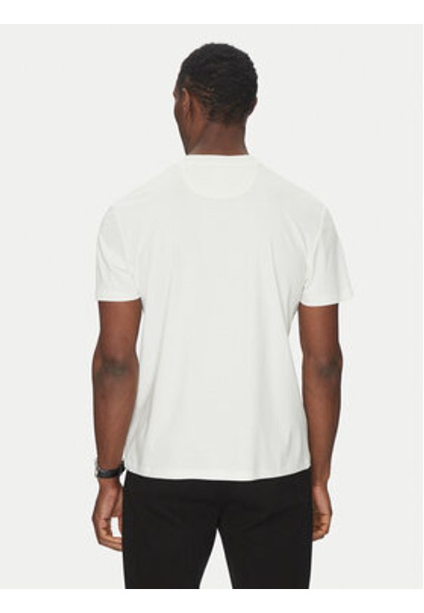 Marciano Guess T-Shirt 5GHI09 6323A Biały Regular Fit. Kolor: biały. Materiał: lyocell