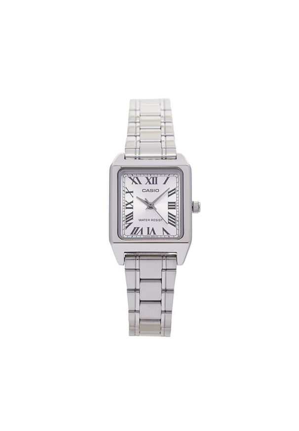 Casio Zegarek LTP-B150D-7BEF Srebrny. Kolor: srebrny