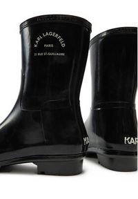 Karl Lagerfeld - KARL LAGERFELD Kalosze KL47075S Czarny. Kolor: czarny #5