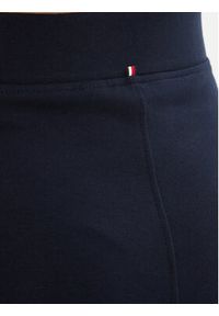 TOMMY HILFIGER - Tommy Hilfiger Legginsy UW0UW05893 Granatowy Slim Fit. Kolor: niebieski. Materiał: bawełna