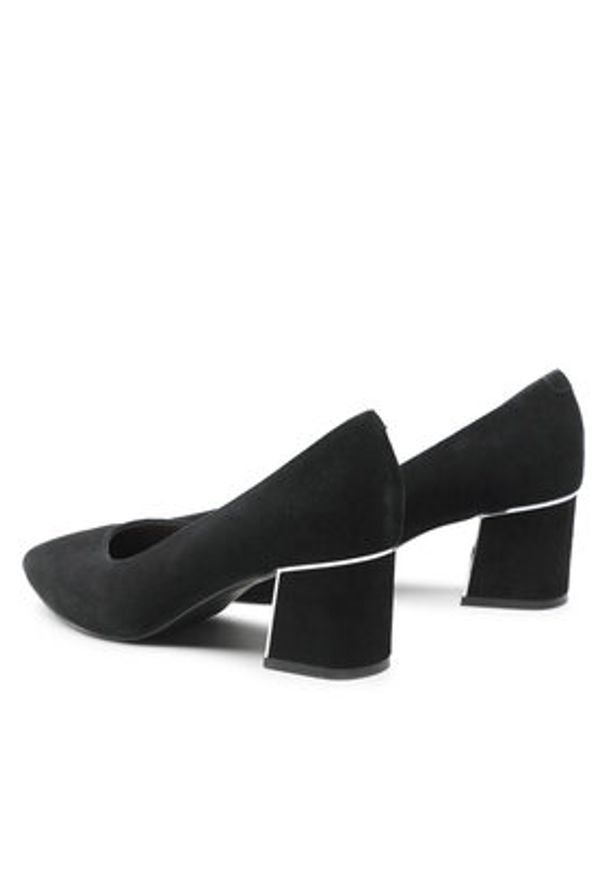 Lasocki Czółenka WYL3022-2Z Czarny. Kolor: czarny. Materiał: zamsz, skóra