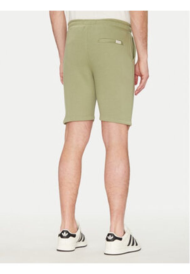 Blend Szorty sportowe 20714198 Zielony Regular Fit. Kolor: zielony. Materiał: bawełna. Styl: sportowy