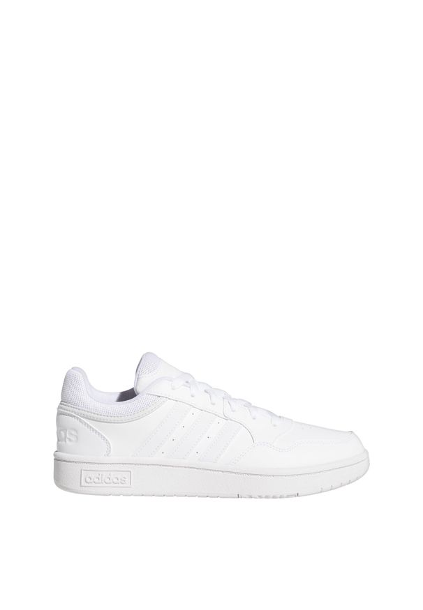 Buty do chodzenia Adidas Hoops 3.0 Mid Lifestyle Basketball Low Shoes. Kolor: szary, biały, wielokolorowy. Sport: turystyka piesza, koszykówka