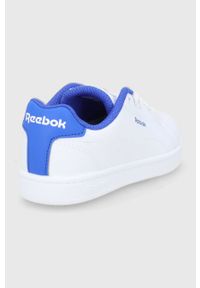 Reebok Classic buty dziecięce RBK ROYAL COMPLETE kolor biały. Nosek buta: okrągły. Zapięcie: sznurówki. Kolor: biały. Materiał: guma. Model: Reebok Royal, Reebok Classic