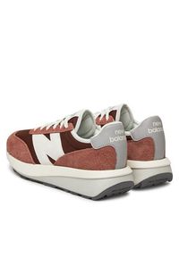 New Balance Sneakersy U370AI Brązowy. Kolor: brązowy. Materiał: skóra, zamsz #6