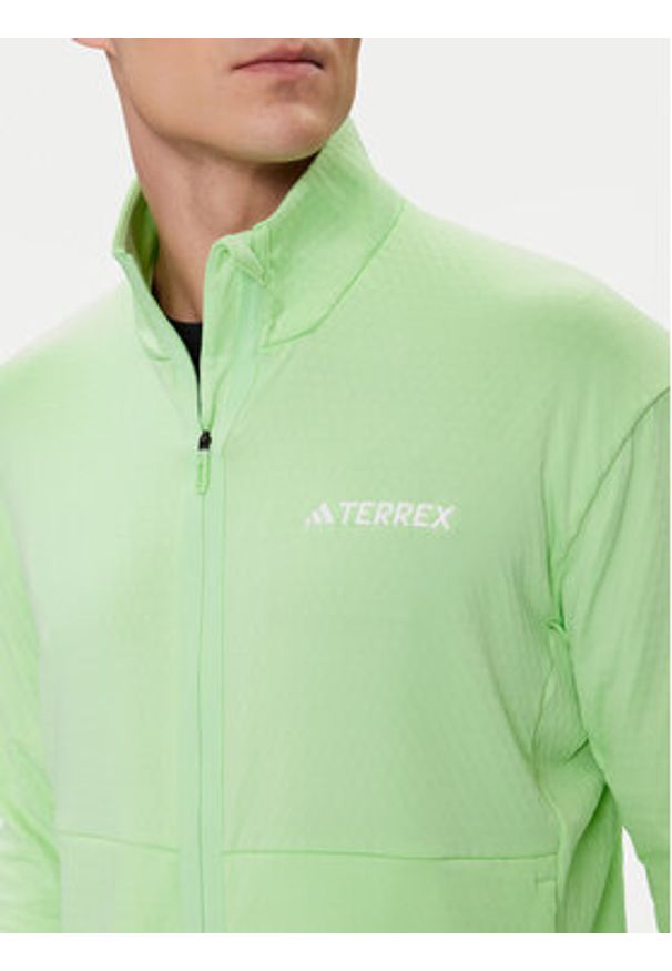 Adidas - adidas Bluza techniczna Terrex Multi Light IQ3741 Zielony Slim Fit. Kolor: zielony. Materiał: syntetyk