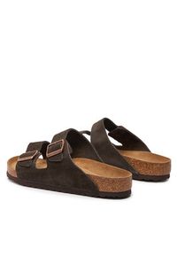 Birkenstock Klapki Arizona Bs 0951311 Brązowy. Kolor: brązowy. Materiał: zamsz, skóra #6