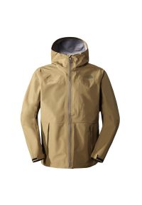 Kurtka The North Face Dryzzle Futurelight 0A7QB237U1 - zielona. Kolor: zielony. Materiał: poliester. Wzór: aplikacja. Styl: elegancki. Sport: turystyka piesza