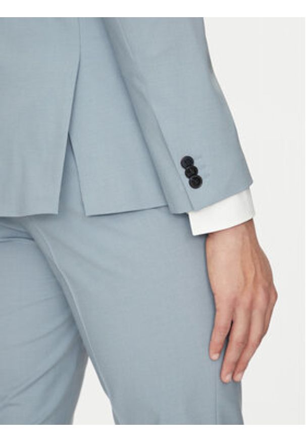 Hugo - HUGO Garnitur Arti/Hesten232X 50530108 Niebieski Extra Slim Fit. Kolor: niebieski. Materiał: syntetyk